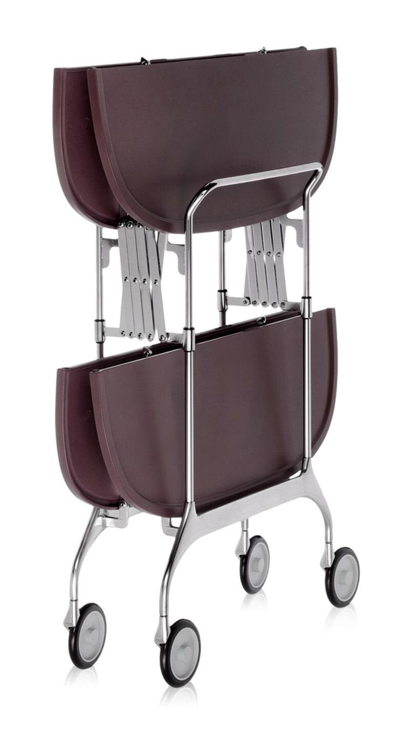 Gastone Folding Trolley by Kartell Furniture Accessories Gastone Folding Trolley by Kartell Furniture Accessories